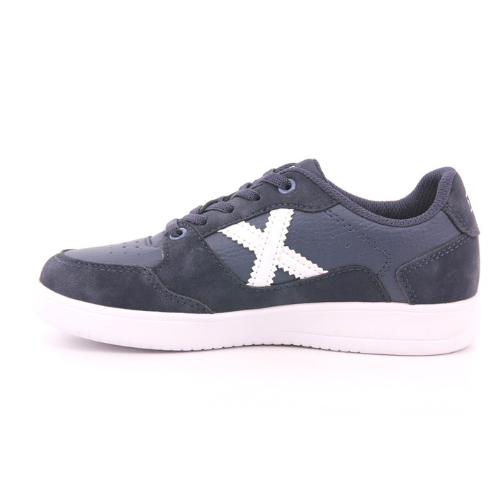 Scarpa Allacciata Munich Bambino Blu  Scarpe 189 - 8022007