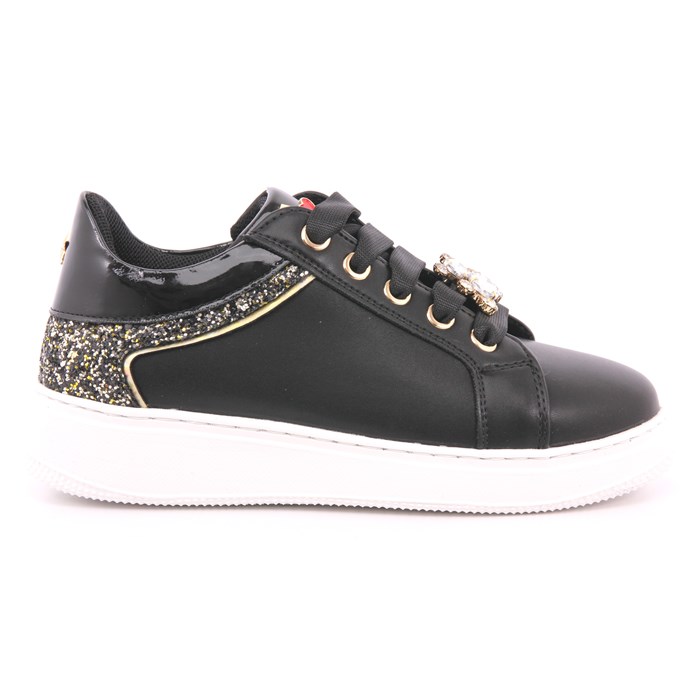 Scarpa Allacciata Asso Bambina Nero Scarpa Allacciata Asso Bambina Nero Scarpe 611 - AG16532B