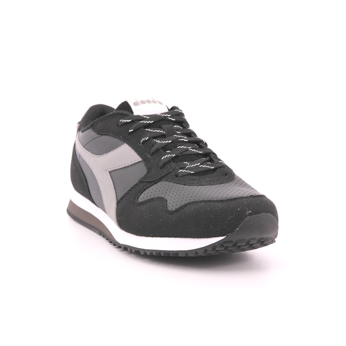 Scarpa Allacciata Diadora Uomo Nero  Scarpe 500 - 101.180840