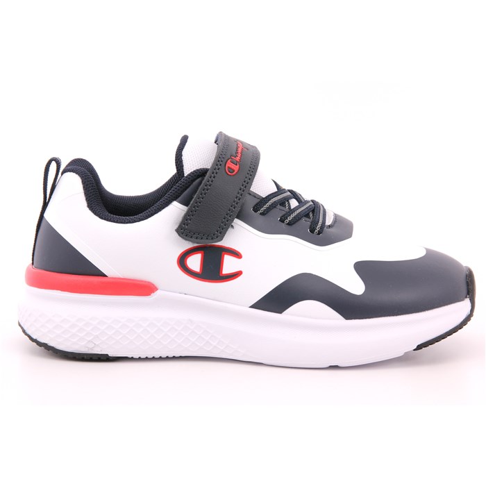 Scarpa Strappi + Elastico Champion Bambino Bianco / Blu Scarpa Strappi + Elastico Champion Bambino Bianco / Blu Scarpe 1151 - S32907