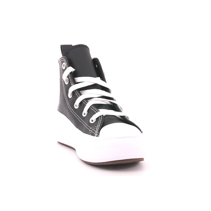 Scarpa Allacciata Converse Bambina Nero  Scarpe 598 - A02067C