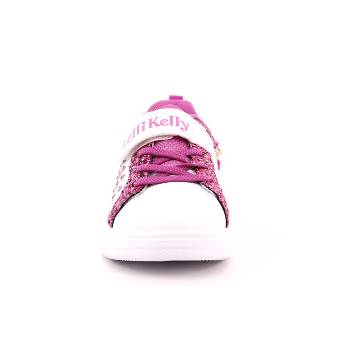 Scarpa Strappi + Elastico Lelli Kelly Bambina Bianco  Scarpe 473 - LKAA4400