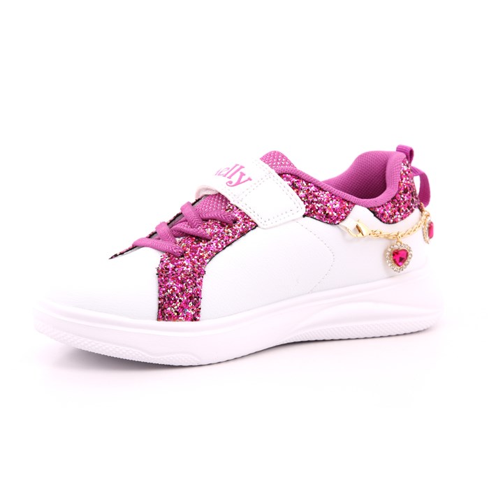 Scarpa Strappi + Elastico Lelli Kelly Bambina Bianco  Scarpe 473 - LKAA4400