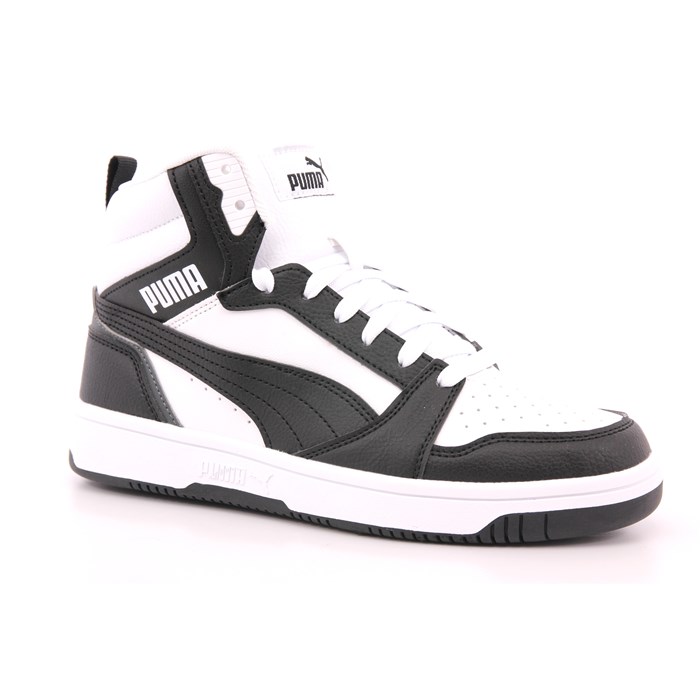 Scarpa Allacciata Puma Bambino Bianco/nero  Scarpe 1373 - 39383101