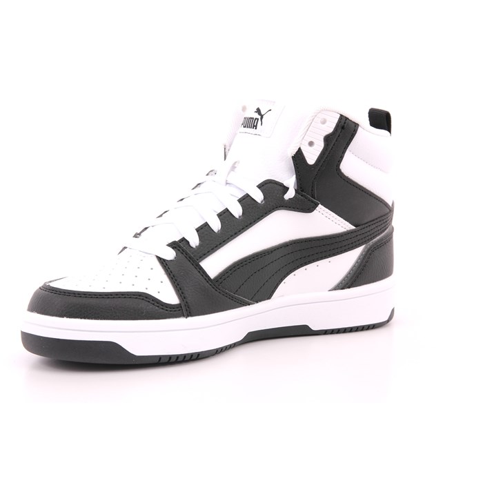 Scarpa Allacciata Puma Bambino Bianco/nero  Scarpe 1373 - 39383101