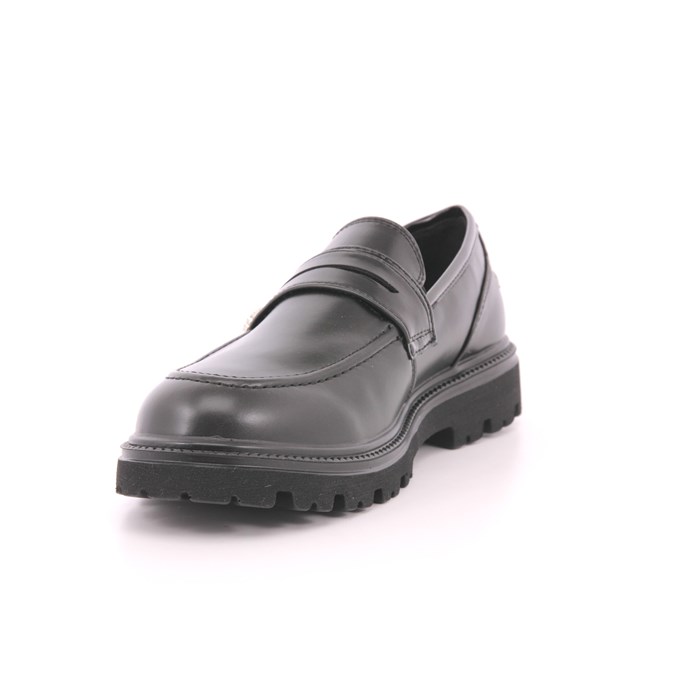 Mocassino Paciotti 4us Bambina Nero  Scarpe 56 - 43141A