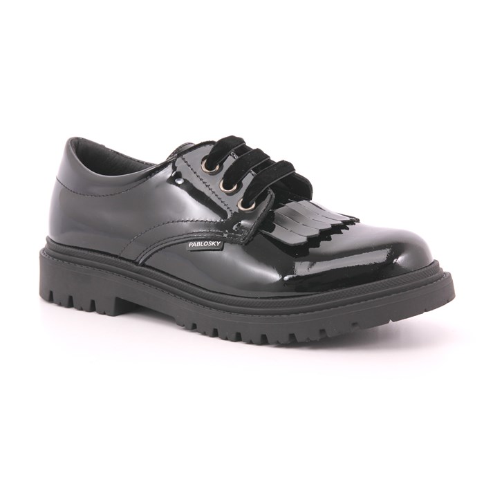 Francesina Pablosky Bambina Nero  Scarpe 444 - 356519