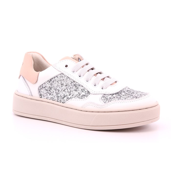 Scarpa Allacciata Balducci Bambina Bianco  Scarpe 559 - KIA1091B