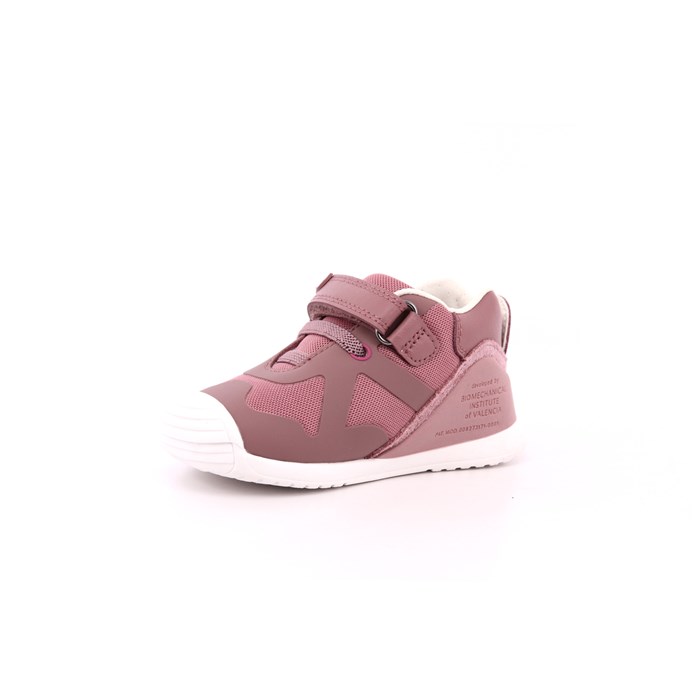 Scarpa Strappi + Elastico Biomecanics Bambina Rosa  Scarpe 204 - 221003-B