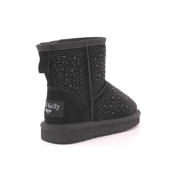 Stivaletto Lelli Kelly Bambina Nero  Scarpe 480 - LKHK3770