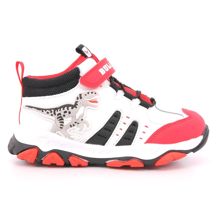 Scarpa Strappi + Elastico Bull Boys Bambino Bianco/rosso Scarpa Strappi + Elastico Bull Boys Bambino Bianco/rosso Scarpe 47 - DNAL4561