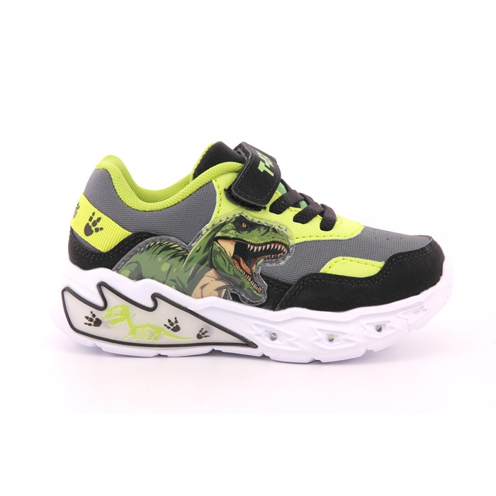 Scarpa Strappi + Elastico Dinosauro Bambino Nero Scarpa Strappi + Elastico Dinosauro Bambino Nero Scarpe 13 - S8020090S