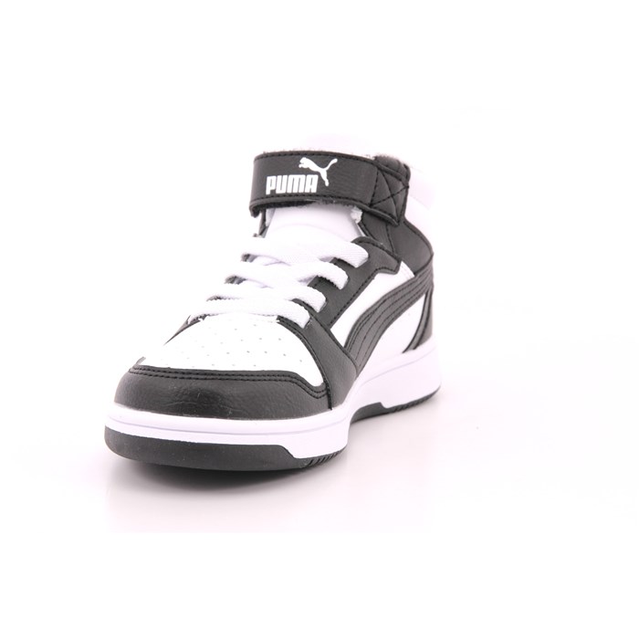 Scarpa Strappi + Elastico Puma Bambino Bianco/nero  Scarpe 1418 - 39383201