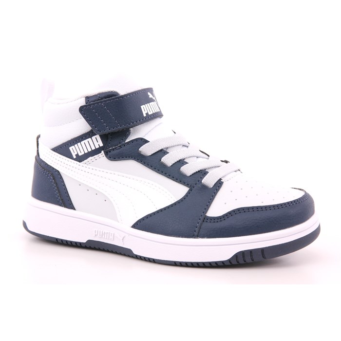 Scarpa Alta Puma Bambino Bianco / Blu  Scarpe 1419 - 39383217