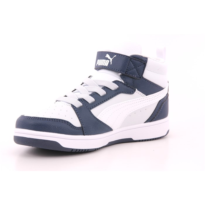 Scarpa Alta Puma Bambino Bianco / Blu  Scarpe 1419 - 39383217