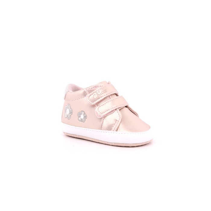Scarpina Culla Chicco Bambino Rosa  Scarpe 757 - 072097