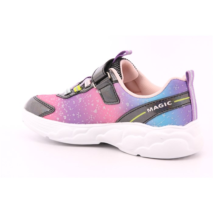 Scarpa Strappi + Elastico Chicco Bambina Nero  Scarpe 769 - 072132