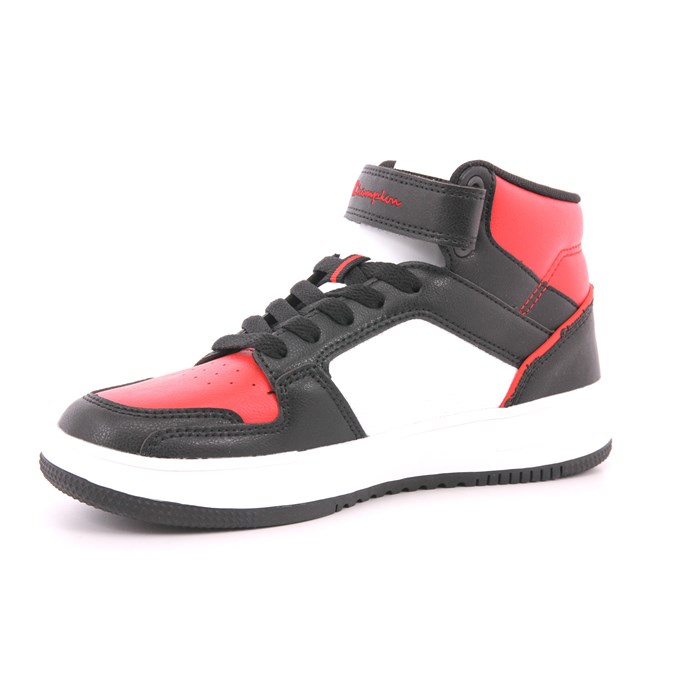 Scarpa Allacciata Champion Bambino Bianco/nero  Scarpe 1156 - S32413