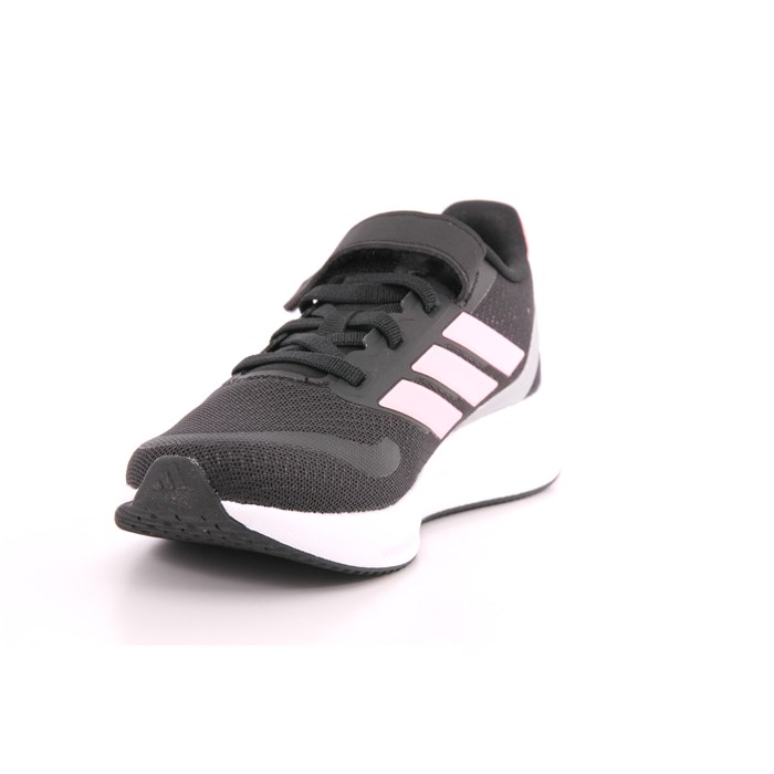 Scarpa Allacciata Adidas Bambino Nero  Scarpe 1422 - IE8580