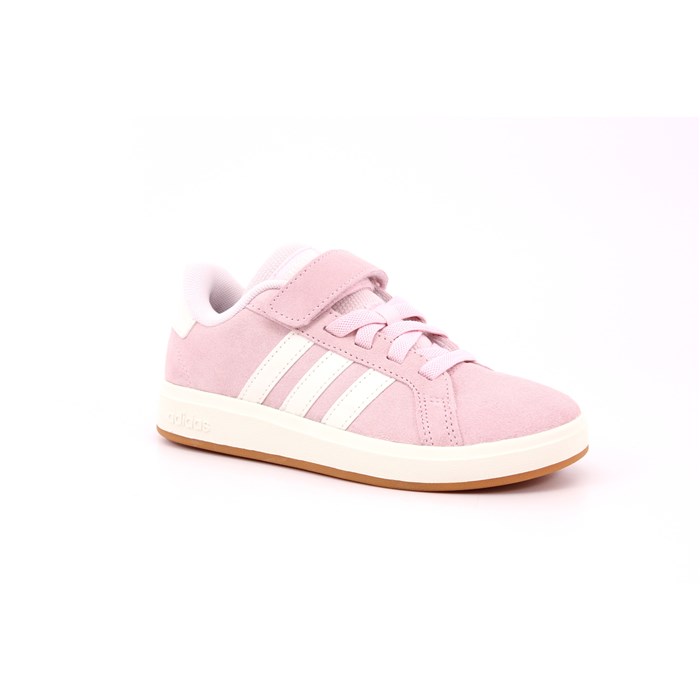 Scarpa Strappi + Elastico Adidas Bambina Rosa  Scarpe 1427 - JH6181