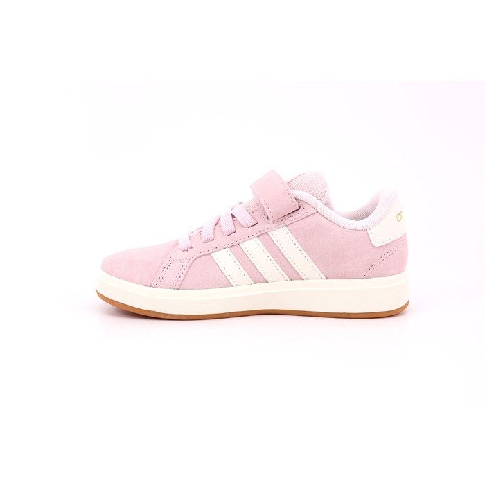 Scarpa Strappi + Elastico Adidas Bambina Rosa  Scarpe 1427 - JH6181