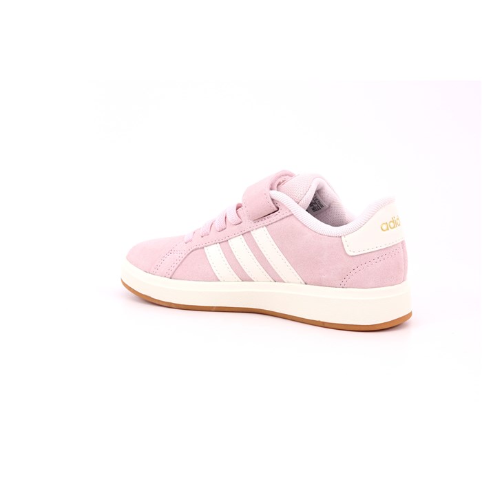 Scarpa Strappi + Elastico Adidas Bambina Rosa  Scarpe 1427 - JH6181