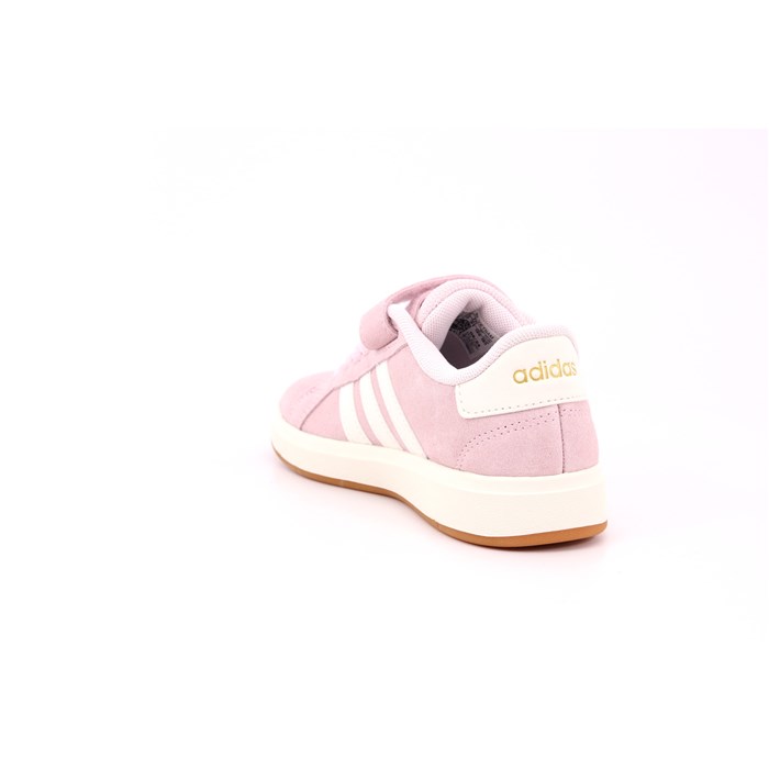 Scarpa Strappi + Elastico Adidas Bambina Rosa  Scarpe 1427 - JH6181