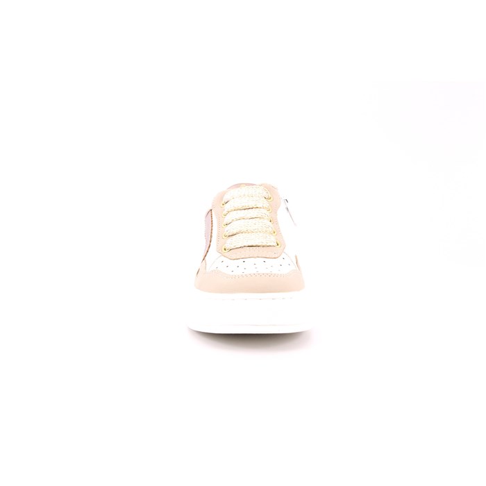 Scarpa Allacciata Asso Bambina Platino  Scarpe 629 - AG17024C