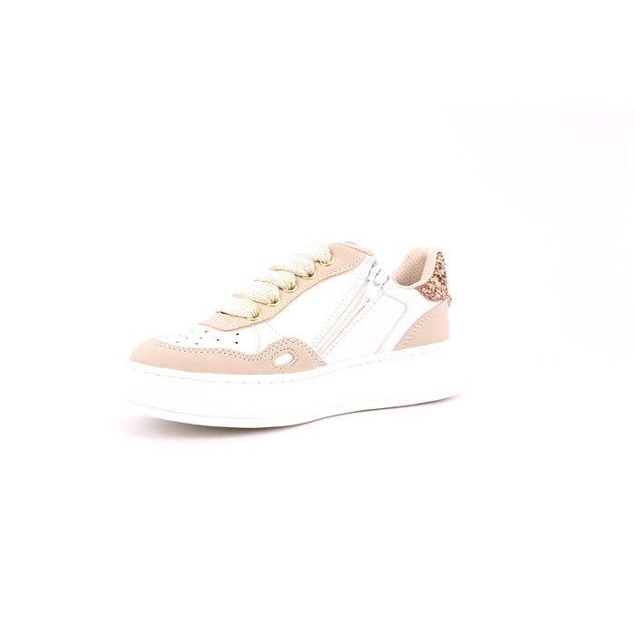 Scarpa Allacciata Asso Bambina Platino  Scarpe 629 - AG17024C