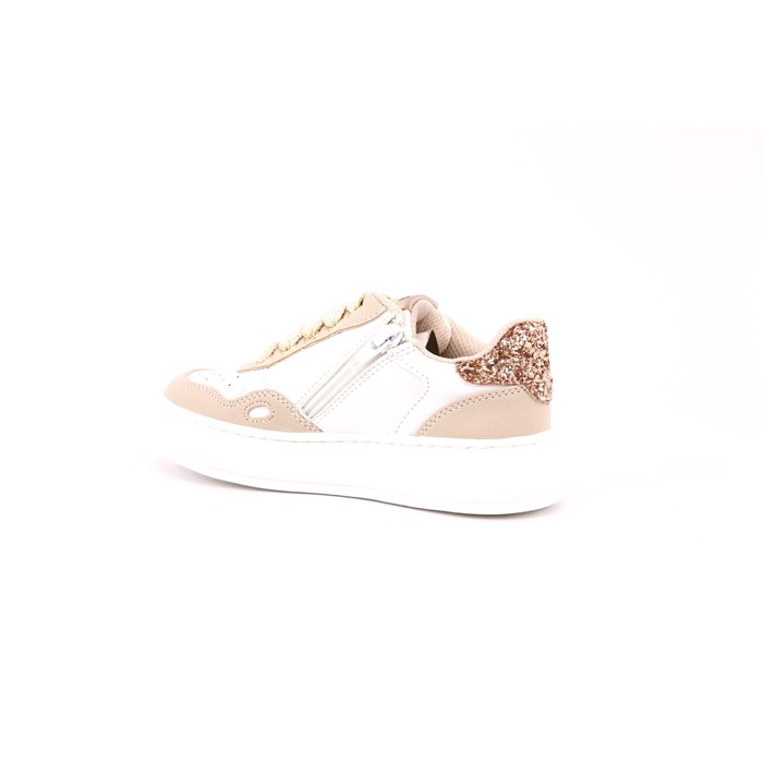 Scarpa Allacciata Asso Bambina Platino  Scarpe 629 - AG17024C