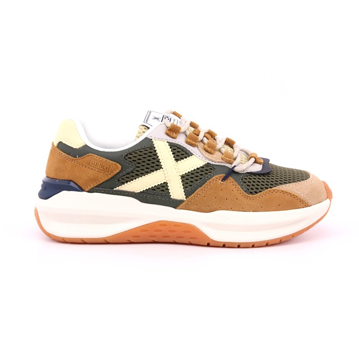 Scarpa Allacciata Munich Uomo Verde Militare Scarpa Allacciata Munich Uomo Verde Militare Scarpe 205 - 8097006