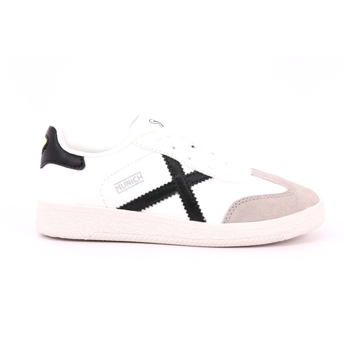 Scarpa Allacciata Munich Bambino Bianco Scarpa Allacciata Munich Bambino Bianco Scarpe 207 - 8034001