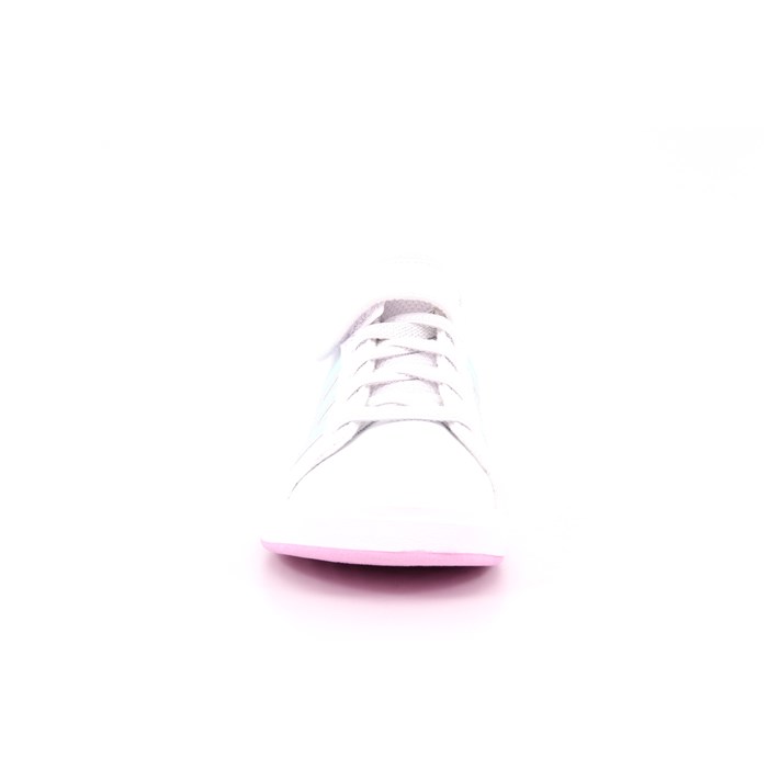 Scarpa Strappi + Elastico Adidas Bambina Bianco  Scarpe 1477 - ID7886