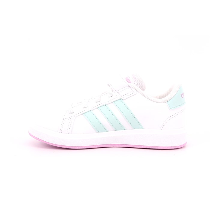 Scarpa Strappi + Elastico Adidas Bambina Bianco  Scarpe 1477 - ID7886