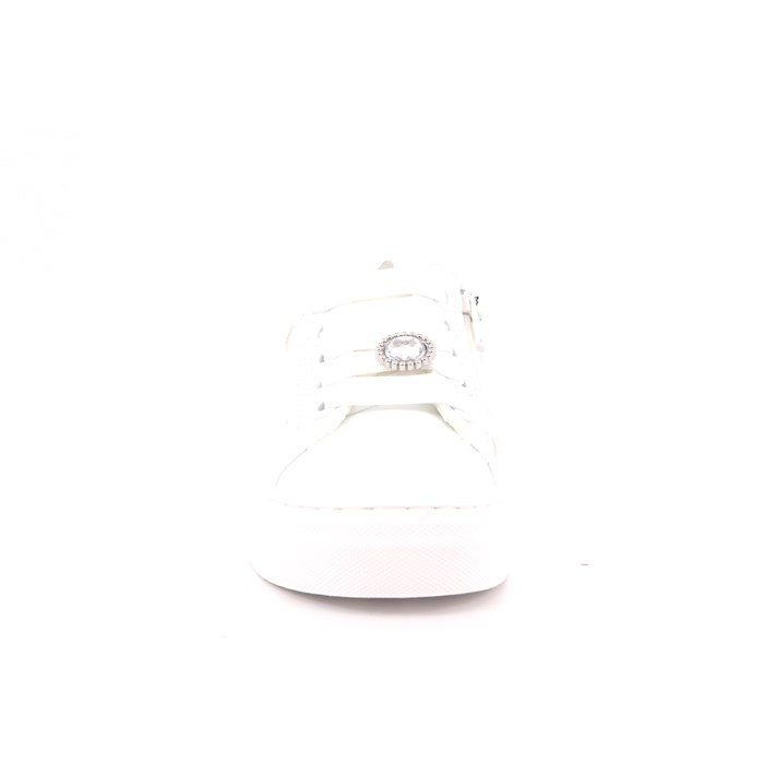 Scarpa Allacciata Asso Bambina Bianco  Scarpe 633 - AG17045A