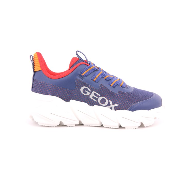 Scarpa Allacciata Geox Bambino Blu Scarpa Allacciata Geox Bambino Blu Scarpe 568 - J46N1A