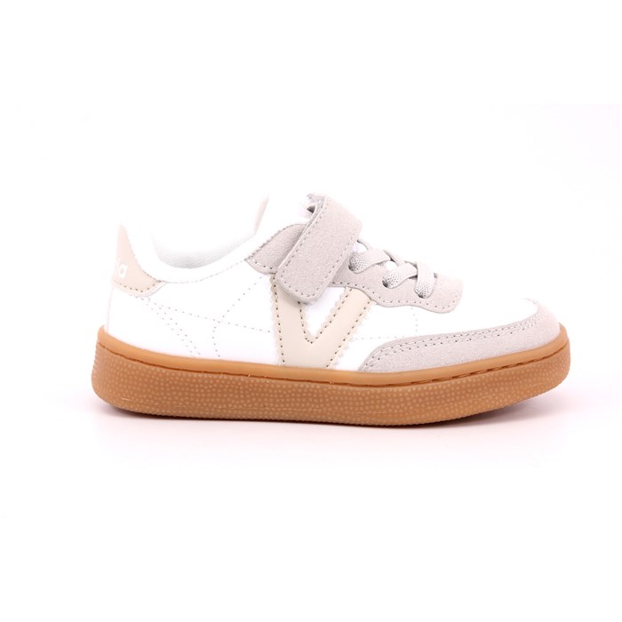 Scarpa Strappi + Elastico Victoria Bambino Bianco Scarpa Strappi + Elastico Victoria Bambino Bianco Scarpe 32 - 1256102