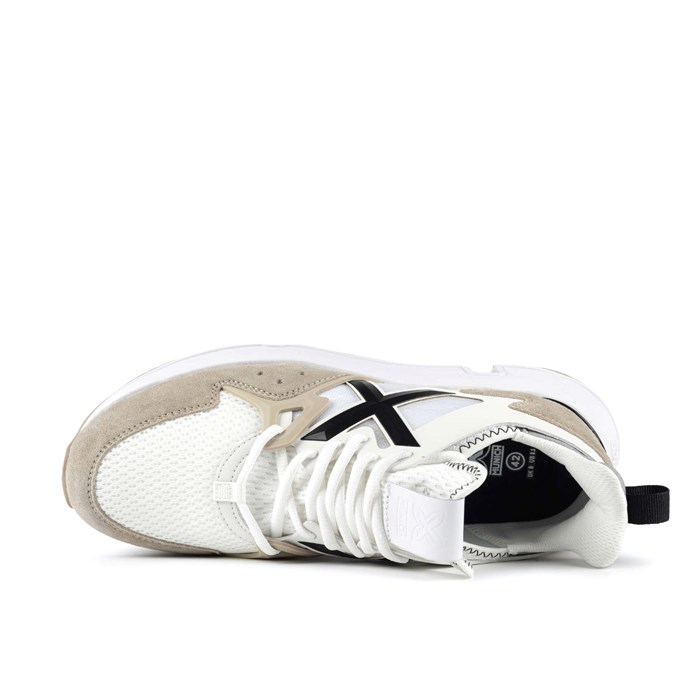 Scarpa Allacciata Munich Uomo Bianco  Scarpe 222 - 4172092