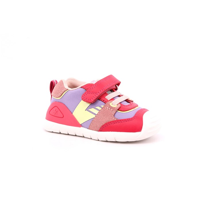 Scarpa Strappi + Elastico Biomecanics Bambina Fuxia  Scarpe 243 - 252121-D