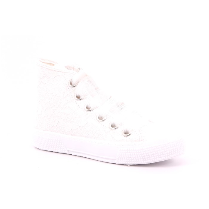 Scarpa Allacciata Dxo Vigevano Bambina Bianco  Scarpe 45 - C88