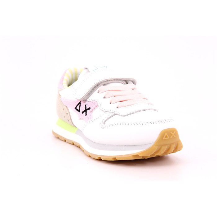 Scarpa Strappi + Elastico Sun68 Bambina Bianco  Scarpe 212 - Z35415K