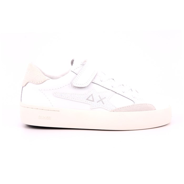 Scarpa Strappi + Elastico Sun68 Bambina Bianco Scarpa Strappi + Elastico Sun68 Bambina Bianco Scarpe 214 - Z35425K
