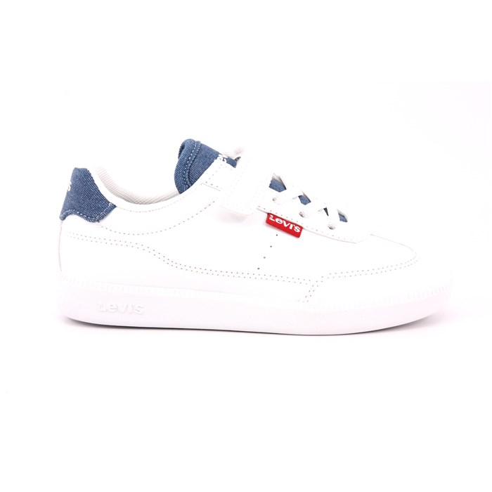 Scarpa Strappi + Elastico Levi's Bambino Bianco  Scarpe 282 - VJAC