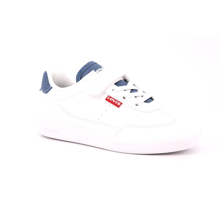 Scarpa Strappi + Elastico Levi's Bambino Bianco  Scarpe 282 - VJAC