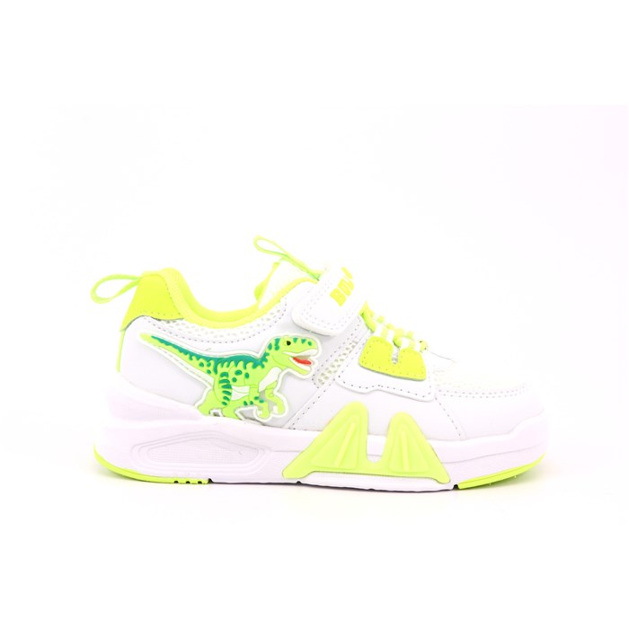 Scarpa Strappi + Elastico Bull Boys Bambino Bianco  Scarpe 51 - DNAR5014