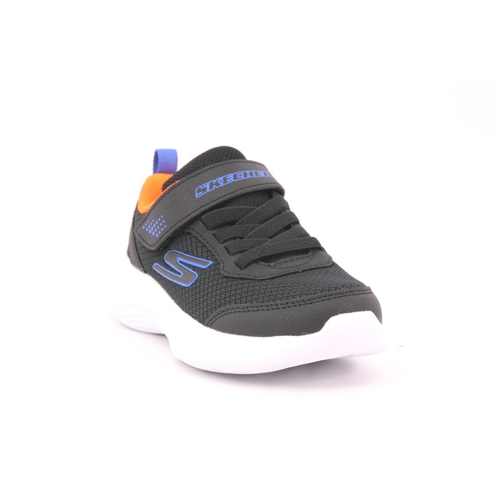 Scarpa Strappi + Elastico Skechers Bambino Nero  Scarpe 312 - 403615L