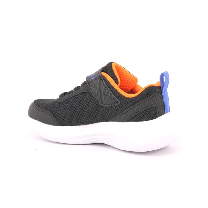 Scarpa Strappi + Elastico Skechers Bambino Nero  Scarpe 312 - 403615L