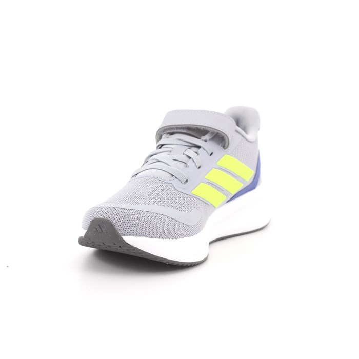 Scarpa Strappi + Elastico Adidas Bambino Grigio  Scarpe 1496 - JP5148