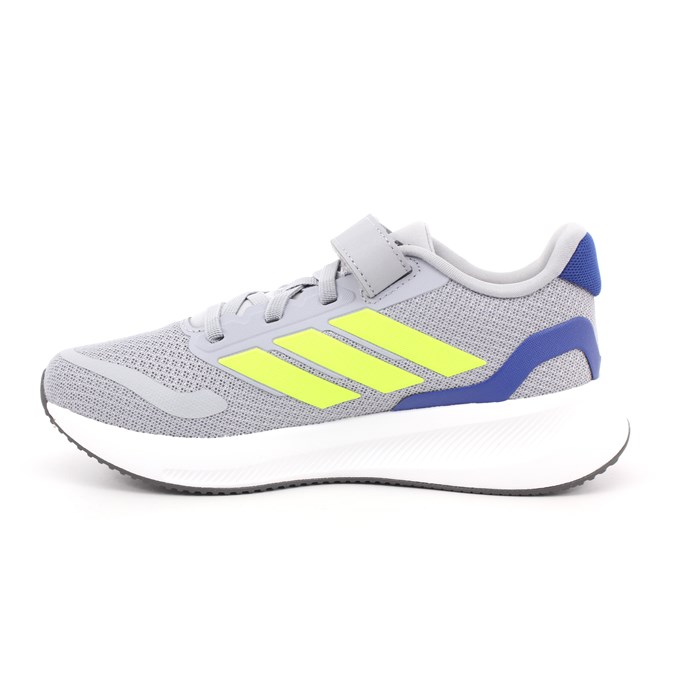 Scarpa Strappi + Elastico Adidas Bambino Grigio  Scarpe 1496 - JP5148