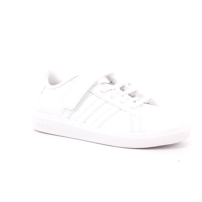 Scarpa Strappi + Elastico Adidas Bambino Bianco  Scarpe 1502 - IH5531